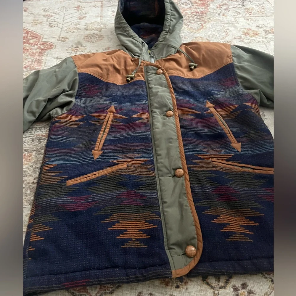 Vintage Nuko Aztec print jacket - Picture 3 of 5